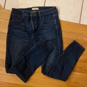 Madewell 10 inch high rise skinny size 31